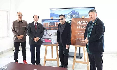 நாகாலாந்தில் சர்வதேச ஸ்டுடியோ - ஏ.ஆர்.ரகுமான் அறிவிப்பு