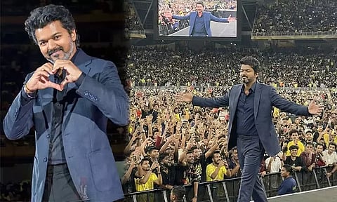 'ஜனநாயகன்' இசை வெளியீட்டு விழா: மறைமுகமாக அரசியல் பேசி தெறிக்கவிட்ட விஜய்..!