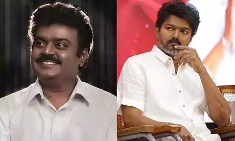 ‘மக்கள் மனத்தில் நீங்கா இடம் பிடித்தவர் விஜயகாந்த்’ - த.வெ.க. தலைவர் விஜய்