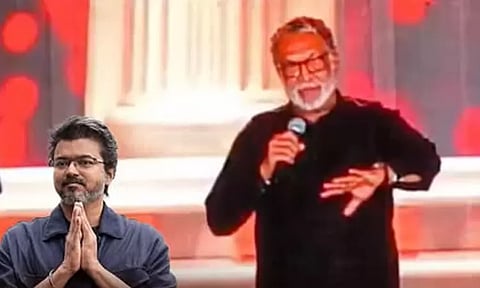 "Vijay is needed for Tamil cinema," - Actor Nassar spoke emotionally on stage