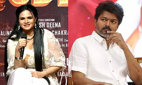 ‘விஜய் கண்டிப்பாக மீண்டும் நடிக்க வருவார்...’ - நடிகை சிந்தியா
