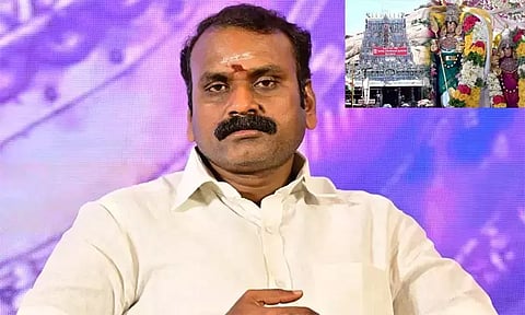 இந்து மதத்தினரின் வழிபாட்டு உரிமையை திமுக அரசு தடுக்கிறது; மத்திய மந்திரி எல்.முருகன்