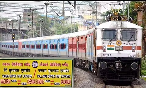 பயணிகள் கவனத்திற்கு... வைகை எக்ஸ்பிரஸ் புறப்படும் நேரம் நாளை முதல் மாற்றம்