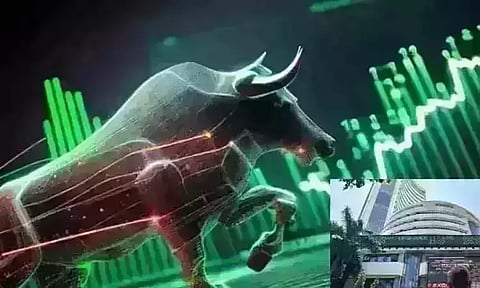 அதிரடியாக உயர்ந்த இந்திய பங்குச்சந்தை; இன்றைய நிலவரம்