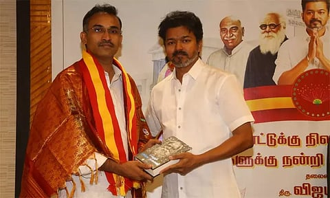 தவெக தலைமையில் மிகப்பெரிய கூட்டணி அமைய உள்ளது: அருண்ராஜ் பேட்டி