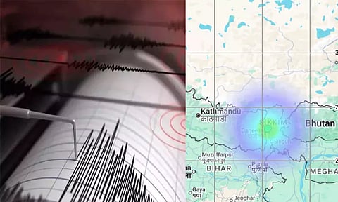சிக்கிமில் நிலநடுக்கம்; ரிக்டர் அளவில் 3.9 ஆக பதிவு
