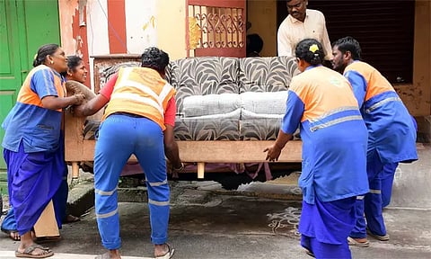 சென்னையில் 1,678 நபர்களிடம் இருந்து 623.42 மெட்ரிக் டன் பழைய பொருட்கள் பெறப்பட்டு அகற்றம் - மாநகராட்சி தகவல்