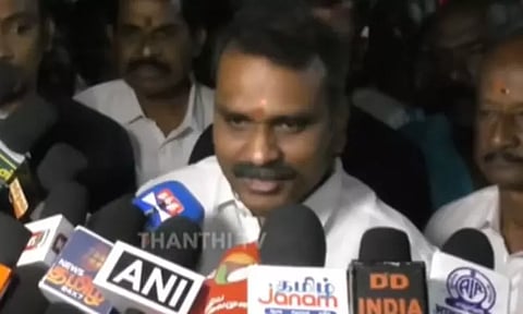 ‘தி.மு.க. தனது தேர்தல் வாக்குறுதிகளை முழுமையாக நிறைவேற்றவில்லை’ - எல்.முருகன்