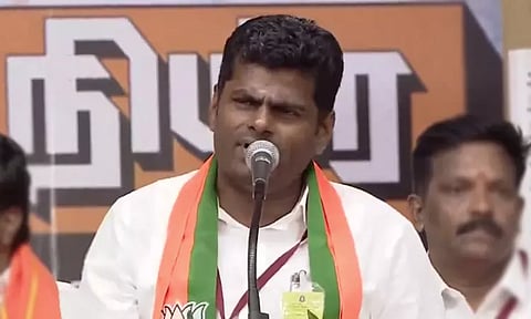 தமிழகத்தில் சட்டம் ஒழுங்கு சந்தி சிரிக்கிறது - அண்ணாமலை பேச்சு