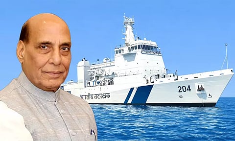 ‘சமுத்திர பிரதாப்’ கப்பலை இன்று நாட்டுக்கு அர்ப்பணிக்கிறார் ராஜ்நாத் சிங்
