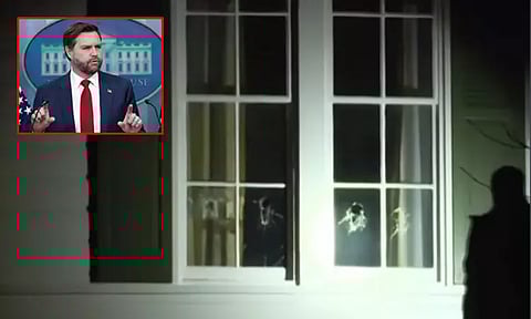 அமெரிக்க துணை ஜனாதிபதி வான்ஸ் வீடு மீது மர்ம நபர் தாக்குதல்