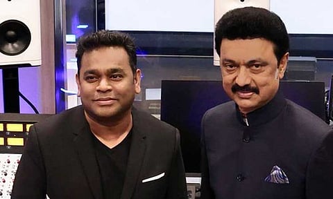 இசையால் எட்டுத்திக்கும் ஆளும் ஏஆர் ரகுமான்: முதல் அமைச்சர் மு.க ஸ்டாலின் பிறந்தநாள் வாழ்த்து