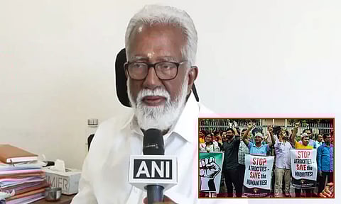 வங்காளதேச விவகாரத்தில் அமைதி ஏன்? காசாவுக்கு குரல் கொடுத்தவர்கள் எங்கே? காங்கிரசுக்கு கேரள பா.ஜ.க. கேள்வி