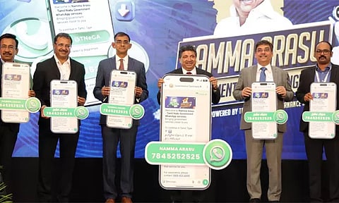 ‘நம்ம அரசு’ வாட்ஸ்-அப் சாட்பாட் சேவை தொடக்கம் - அரசு சேவைகள் இனி மக்களின் விரல் நுனியில்