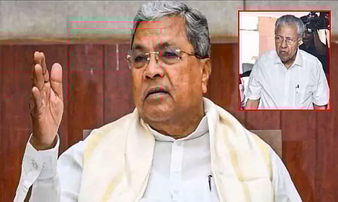 பள்ளிகளில் மலையாளம் கட்டாயம் விவகாரம்; பினராயி விஜயனுக்கு சித்தராமையா கடிதம்