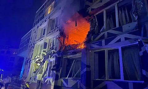 உக்ரைன் மீது ரஷியா ஒரே வாரத்தில் 1,100 டிரோன்கள் தாக்குதல்: ஜெலன்ஸ்கி குற்றச்சாட்டு