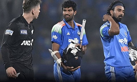 நியூசிலாந்துக்கு எதிரான ஒருநாள் தொடரில் இருந்து வாஷிங்டன் சுந்தர் விலகல்.!