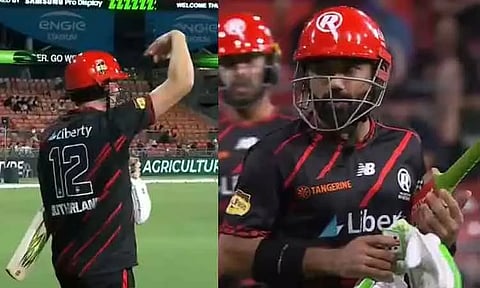 Rizwan Becomes Second Player in Big Bash History to Be Retired Out