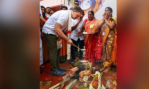 நீலகிரி: பொங்கல் விழாவில் பங்கேற்ற ராகுல் காந்தி