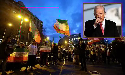 அரசுக்கு எதிராக போராட தூண்டி விடுகிறார் டிரம்ப்: ஐ.நா. பாதுகாப்பு கவுன்சிலுக்கு ஈரான் கடிதம்