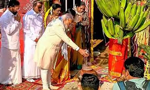 பொங்கல் பண்டிகை நமது பண்பாட்டின் உயரிய மதிப்புகளை பிரதிபலிக்கிறது: பிரதமர் மோடி