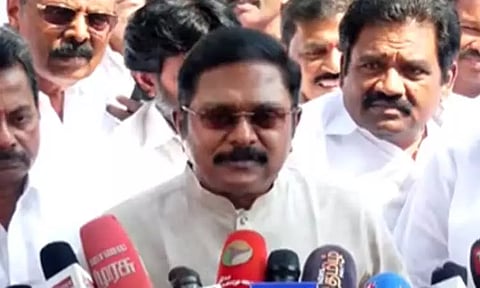 சட்டமன்ற தேர்தலில் பா.ஜ.க.வுடன் கூட்டணியா? - டி.டி.வி.தினகரன் பதில்