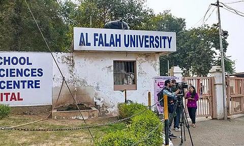 டெல்லி கார்குண்டு வெடிப்பு; அல்பலா பல்கலைக்கழகத்தின் ரூ.140 கோடி சொத்து முடக்கம்