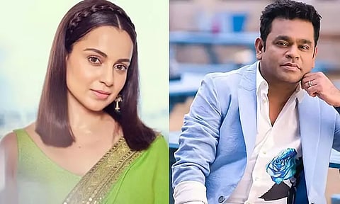 'Hatred blinded your eyes' - Kangana Ranaut's comment against A.R. Rahman