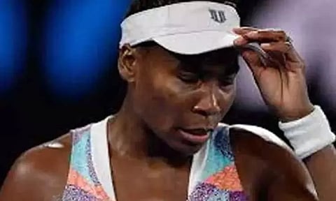 ஆஸ்திரேலிய ஓபன் : முதல் சுற்றில் வீனஸ் வில்லியம்ஸ்.அதிர்ச்சி தோல்வி