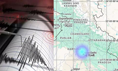 டெல்லியில் லேசான நிலநடுக்கம்: ரிக்டர் அளவில் 2.8 ஆக பதிவு