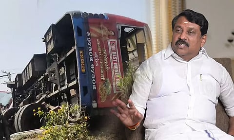 பழுதடைந்த பேருந்துகளால் மக்களின் உயிரோடு விளையாடுவது நியாயமா?: நயினார் நாகேந்திரன் கேள்வி