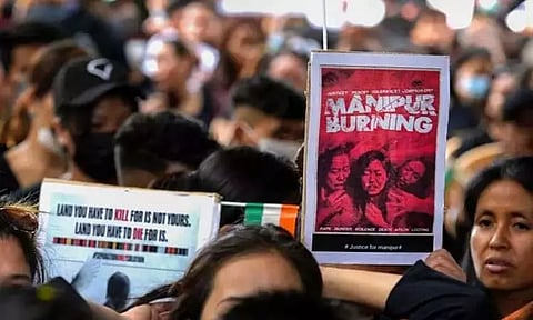 மணிப்பூர் கலவரத்தில் கூட்டு பலாத்காரத்திற்கு ஆளான பெண் - நீதிக்காக காத்திருந்து உயிரிழந்த சோகம்