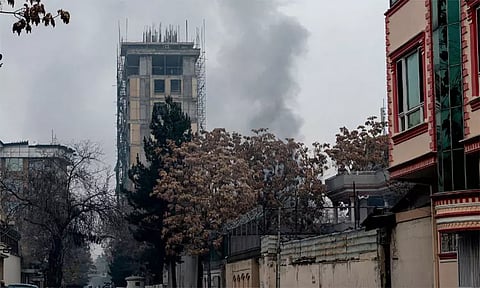 ஆப்கானிஸ்தான்: காபூலில் ஹோட்டலில் குண்டு வெடிப்பு