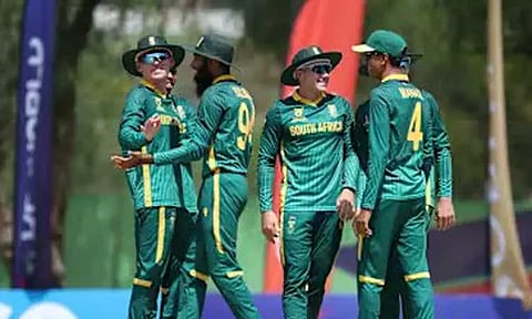 யு19 உலகக்கோப்பை: தென்ஆப்பிரிக்கா முதல் வெற்றி