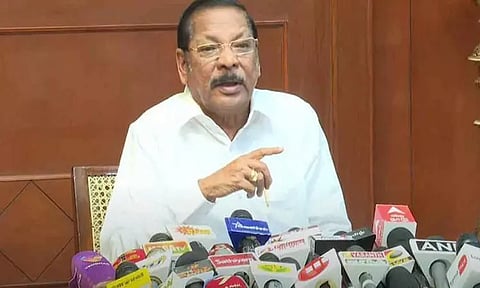 கவர்னர் மாளிகையின் அறிக்கை பொய்களின் தோரணம் : ஆர்.எஸ்.பாரதி விமர்சனம்