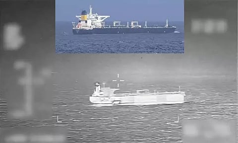 கரீபியன் கடலில் சென்றுகொண்டிருந்த கச்சா எண்ணெய் கப்பலை பறிமுதல் செய்த அமெரிக்கா