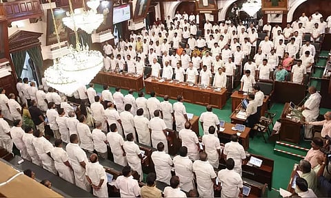 சேந்தமங்கலம் எம்.எல்.ஏ. பொன்னுசாமி மறைவுக்கு இரங்கல்: சட்டசபை நாள் முழுவதும் ஒத்திவைப்பு
