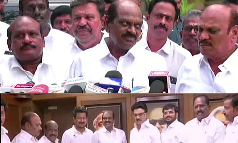 திமுகவில் இணைந்தது ஏன்? வைத்திலிங்கம் விளக்கம்