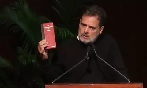 இந்தியாவில் எல்லாவற்றையும் தீர்மானிக்க பாஜக விரும்புகிறது: ராகுல் காந்தி தாக்கு