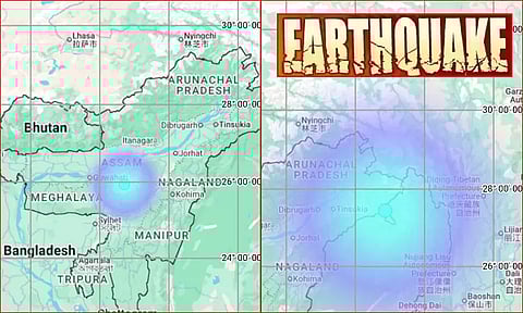 அசாம், அருணாச்சல பிரதேசத்தில் அடுத்தடுத்து நிலநடுக்கம்