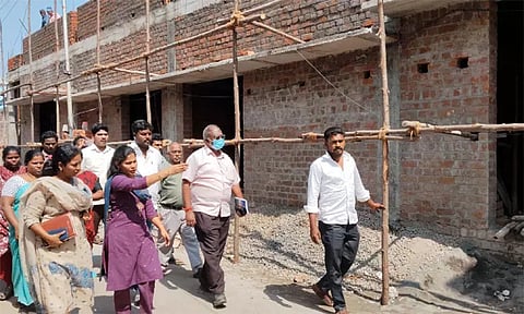 ரூ.1.07 கோடியில் பல்நோக்கு மையக் கட்டிடப் பணிகள் - மேயர் பிரியா நேரில் ஆய்வு