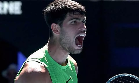 ஆஸ்திரேலிய ஓபன் டென்னிஸ்: அல்காரஸ் 4-வது சுற்றுக்கு முன்னேற்றம்