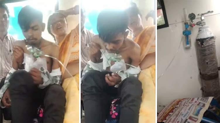 ஆம்புலன்சில் ஆக்சிஜன் தீர்ந்ததால் நோயாளி உயிரிழப்பு - அதிர்ச்சி சம்பவம்