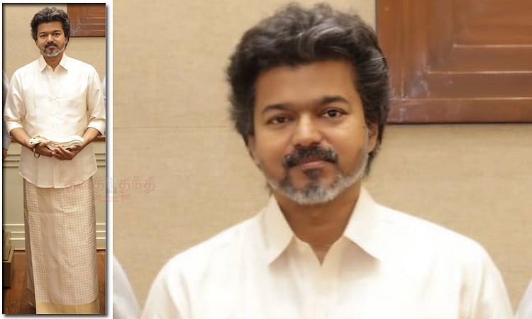 தலைமைச் செயலகத்துக்கு பட்டு வேட்டி-சட்டையில் வந்த முதல்-அமைச்சர் ஜோசப் விஜய்