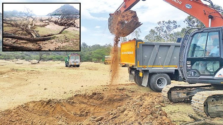 திருமூர்த்தி அணையில் வண்டல் மண் அள்ளும் பணி நிறுத்தம்; அதிகாரிகள் அதிரடி நடவடிக்கை