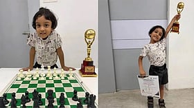 4 வயது இந்திய சிறுமி சர்வதேச செஸ் தரவரிசையில் சாதனை