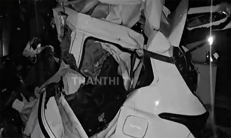 திருச்சூரில் கோர விபத்து.. தமிழ்நாட்டை சேர்ந்த கல்லூரி மாணவர்கள் 8 பேர் பலி