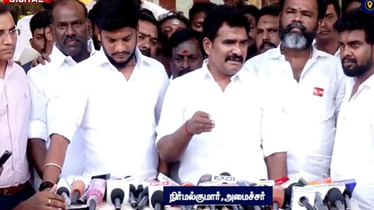 பிரதமர் வேட்பாளர் குறித்த கேள்வி - அமைச்சர் சிடிஆர் நிர்மல் குமார் மழுப்பல் பதில்