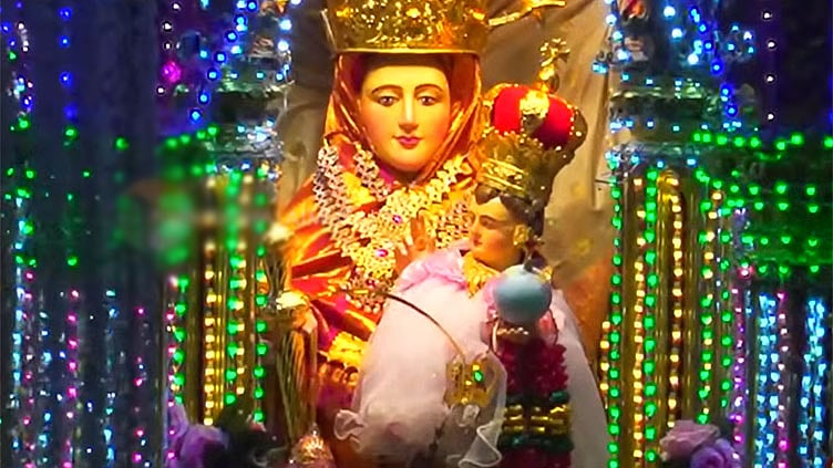 வேளாங்கண்ணியில் பெரிய தேர் பவனி; பல்லாயிரக்கணக்கான பக்தர்கள் வழிபாடு