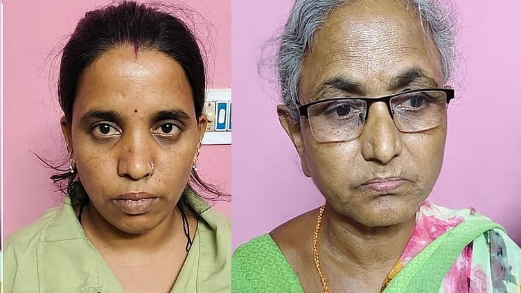 சென்டிரல் ரெயில் நிலையத்தில் பயணியிடம் 3 சவரன் தங்க சங்கிலி திருட்டு: 2 பெண்கள் கைது